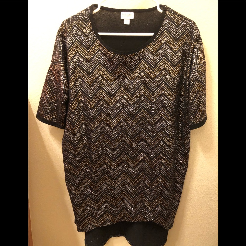 Lularoe Metallic Irma Small *new without tags*